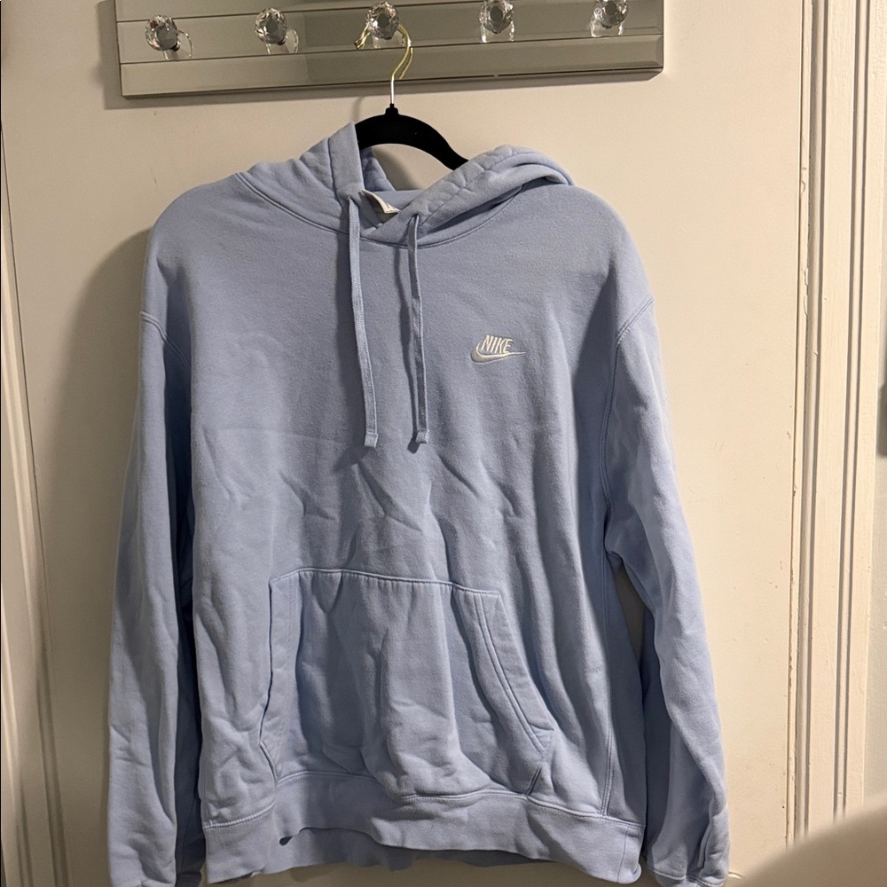 Nike Men's Sky Blue Hoodie